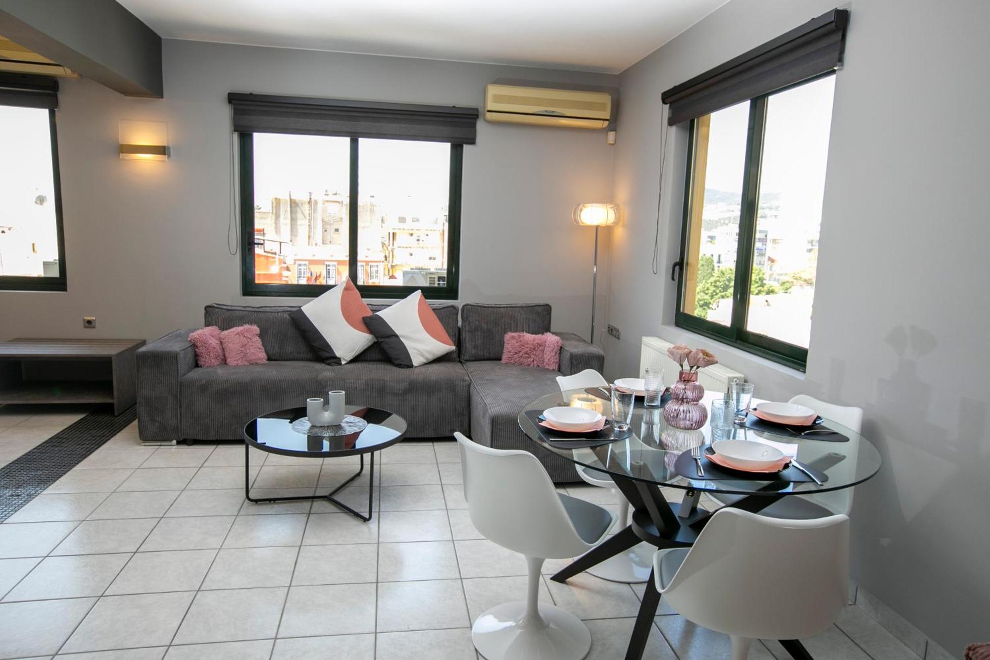Castle View Luxury Apartment With Free Private Parking Kavala Exteriör bild
